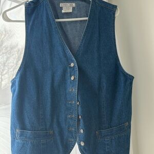 Vintage Denim Vest